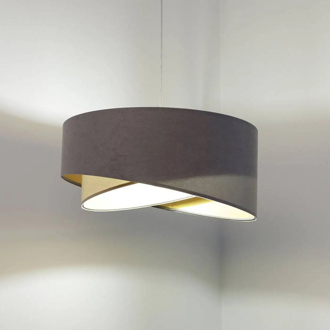 Suspension Luminaire | GALAXY AURIC (Gris/Beige)