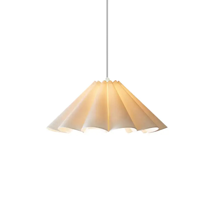 Suspension luminaire effet éventail contemporain

