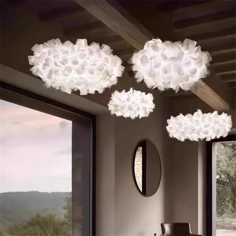 Italian flower Petal Ceiling Chandelier Mama Non Mama Suspension lamp for Living Room Bedroom Restaurant Indoor art