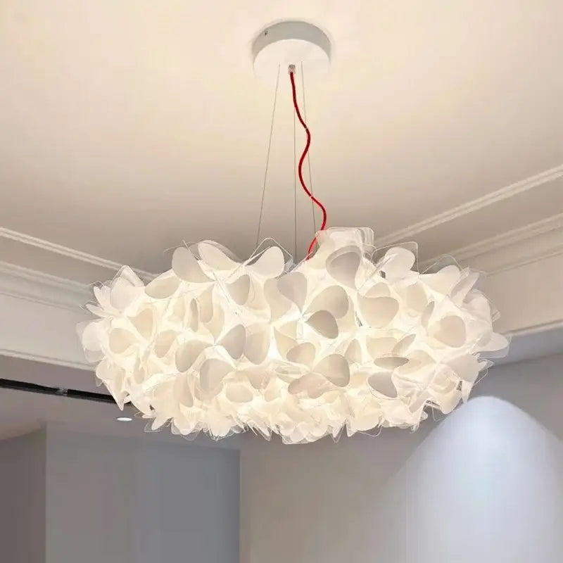 Italian flower Petal Ceiling Chandelier Mama Non Mama Suspension lamp for Living Room Bedroom Restaurant Indoor art