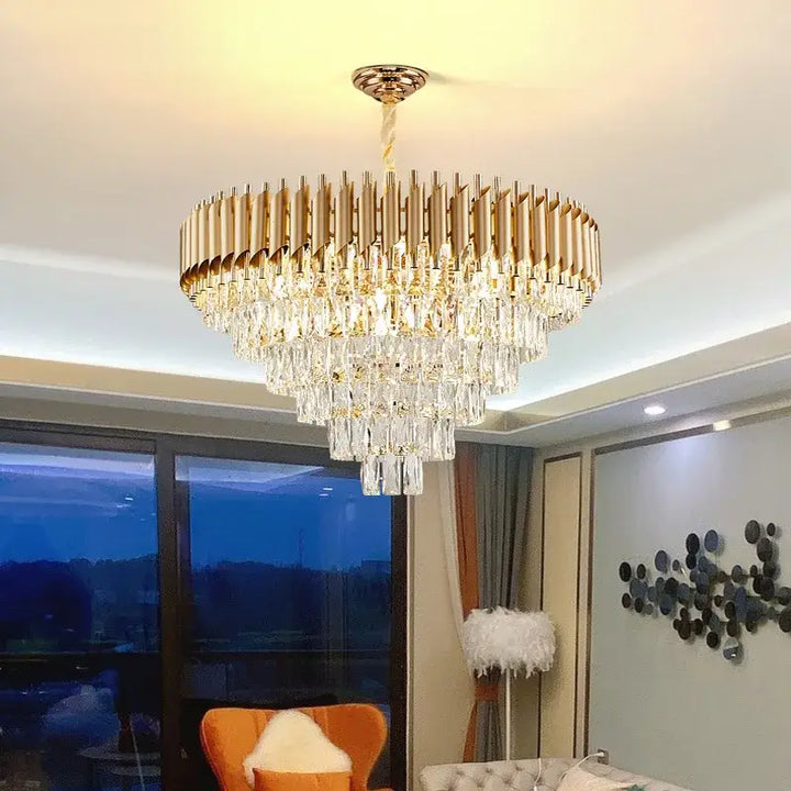Suspension Luminaire Haut De Gamme En Chandelier De Dubaï