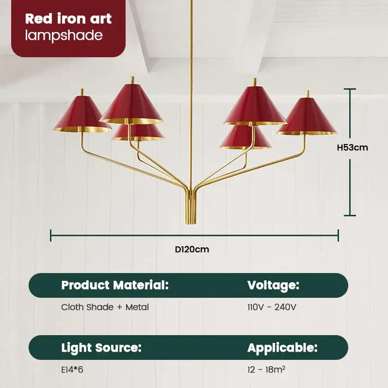 Suspension luminaire en métal style contemporain chic