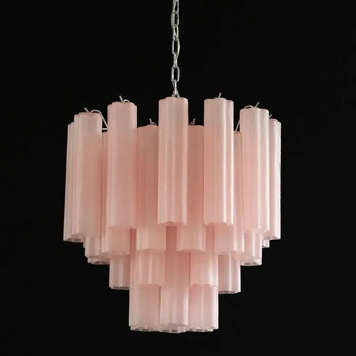 Suspension moderne avec abat‑jour en verre style classique