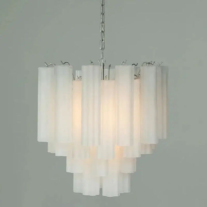 Suspension moderne avec abat‑jour en verre style classique