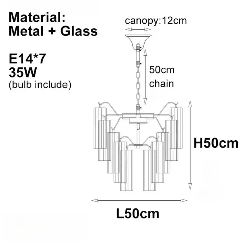 Suspension luminaire moderne avec abat-jour en verre