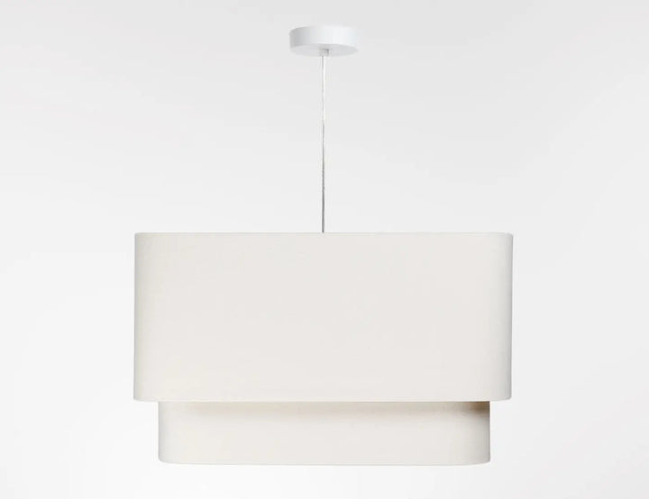 Suspension Luminaire | KWADRO DUO VELOUR (Blanc)