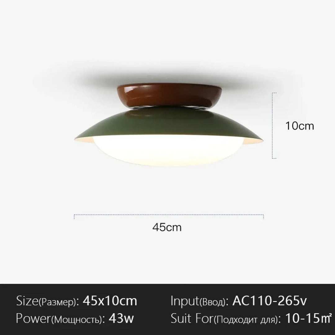 Suspension luminaire moderne design épuré en métal chic