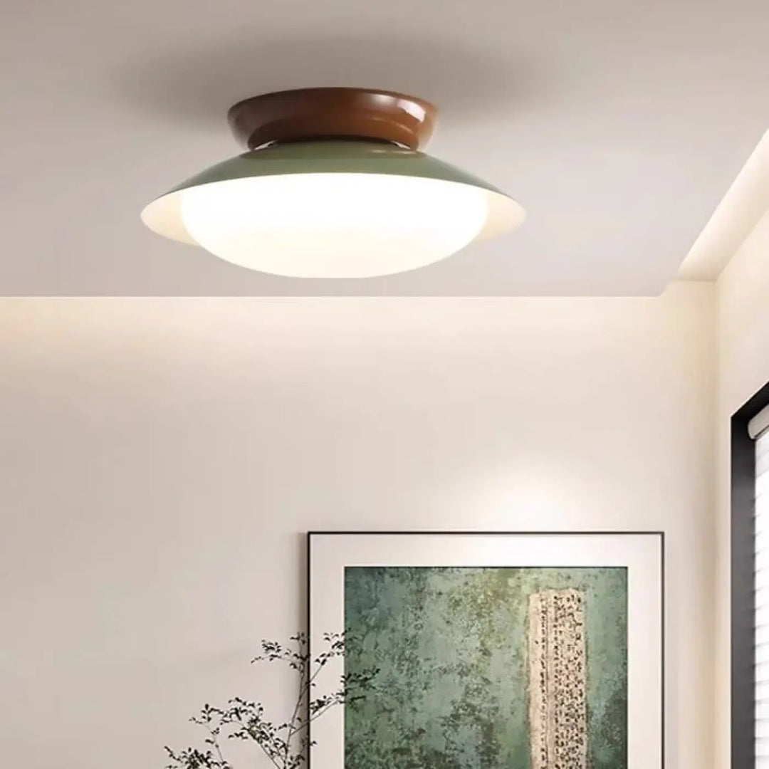 Suspension luminaire moderne design épuré en métal chic