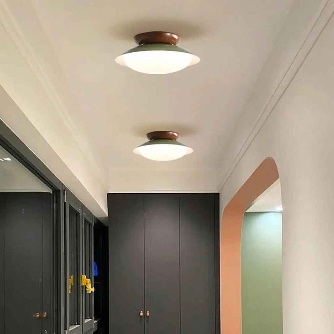 Suspension luminaire moderne design épuré en métal chic