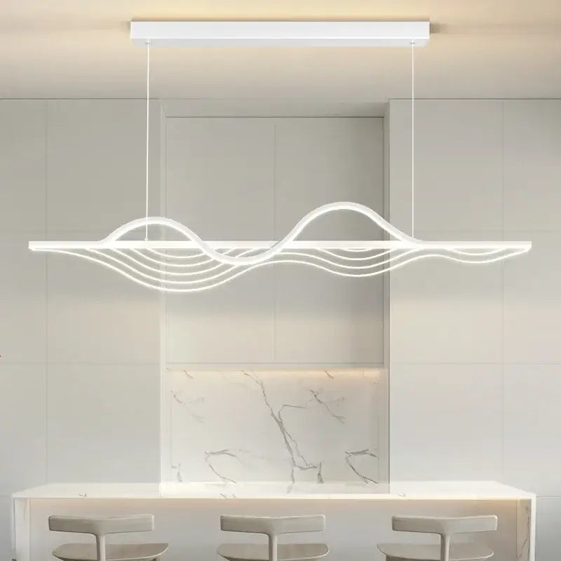 Suspension Luminaire Moderne Design Ondulé Contemporain


