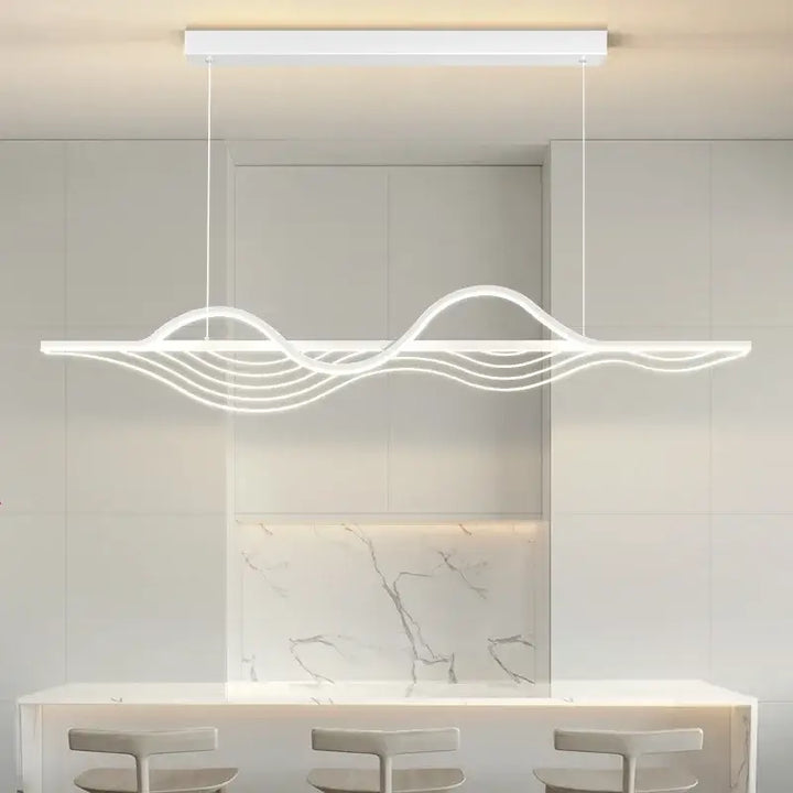 Suspension Luminaire Moderne Design Ondulé Contemporain

