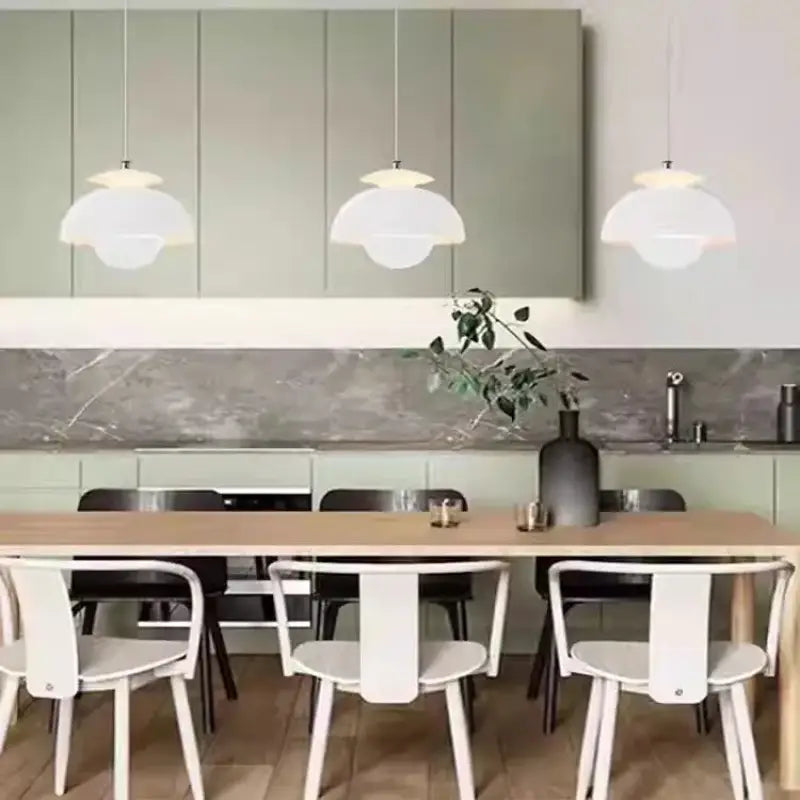Suspension Luminaire Moderne Design Rétro Multicolore