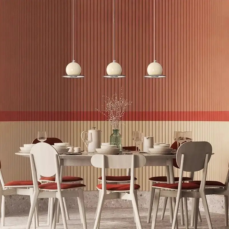 Suspension Luminaire Moderne Design Sphère Colorée Élégante