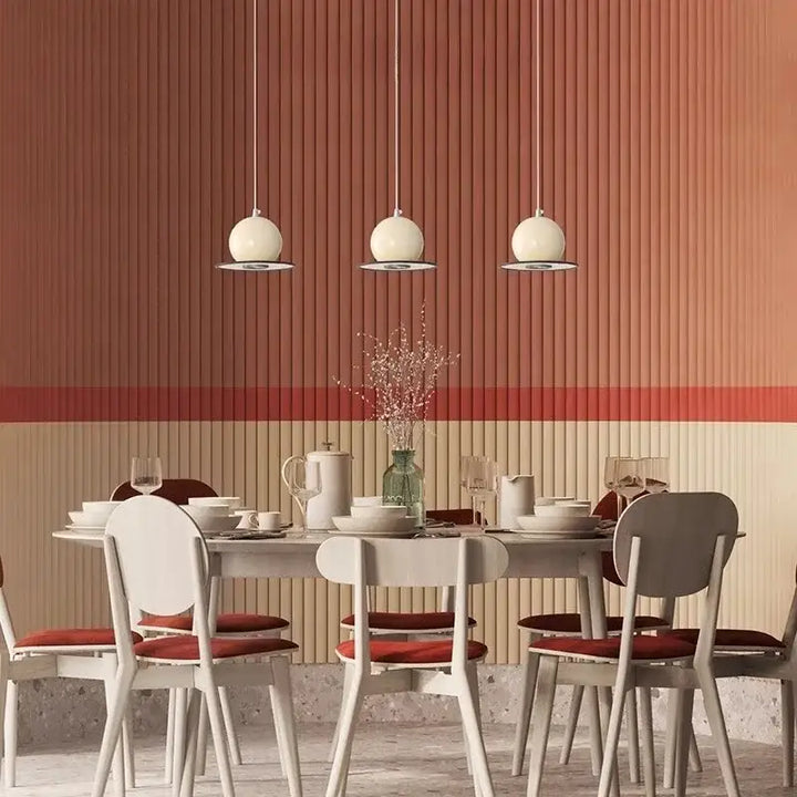Suspension Luminaire Moderne Design Sphère Colorée Élégante