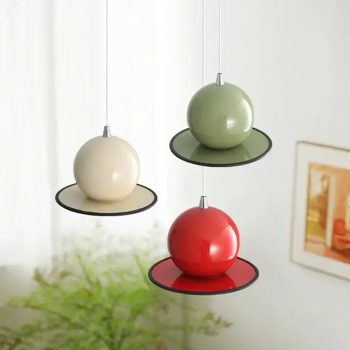 Suspension Luminaire Moderne Design Sphère Colorée Élégante