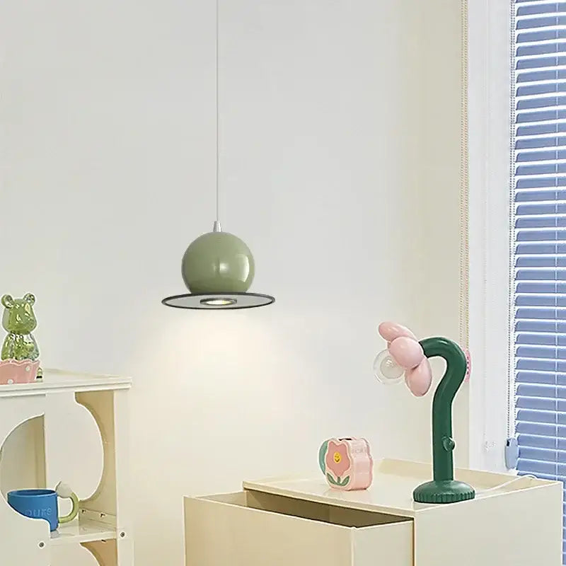 Suspension Luminaire Moderne Design Sphère Colorée Élégante