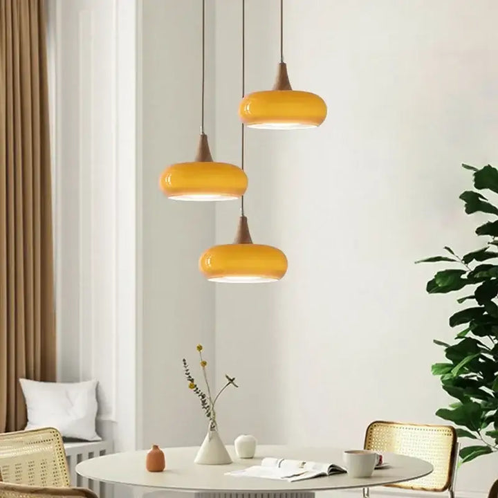 Suspension luminaire moderne minimaliste en verre elégant