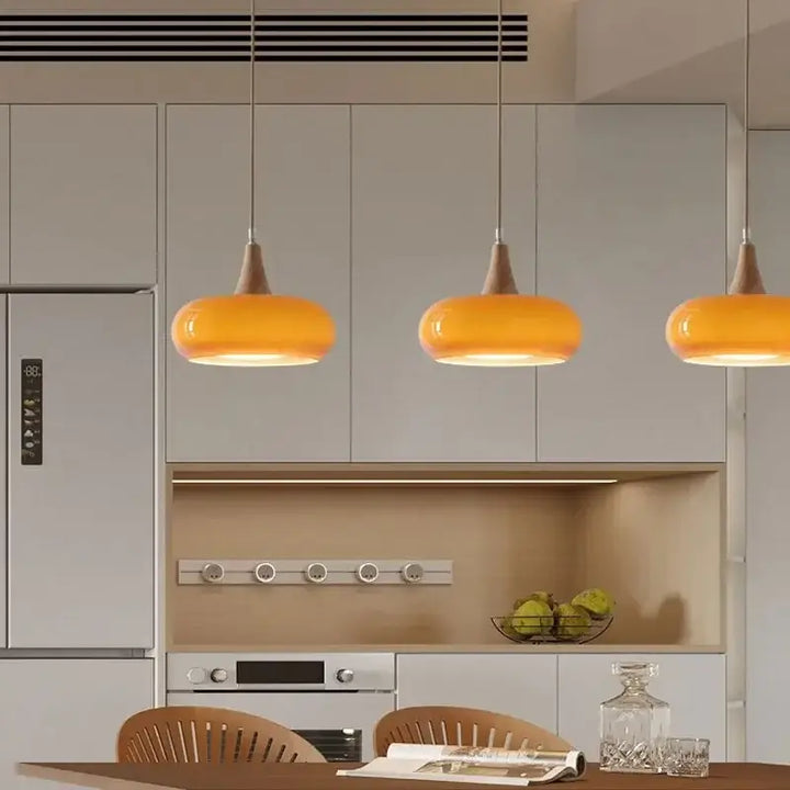 Suspension luminaire moderne minimaliste en verre elégant