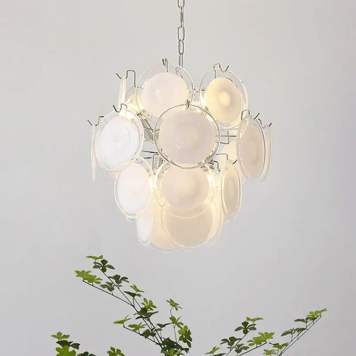 Suspension luminaire moderne en verre élégant raffiné