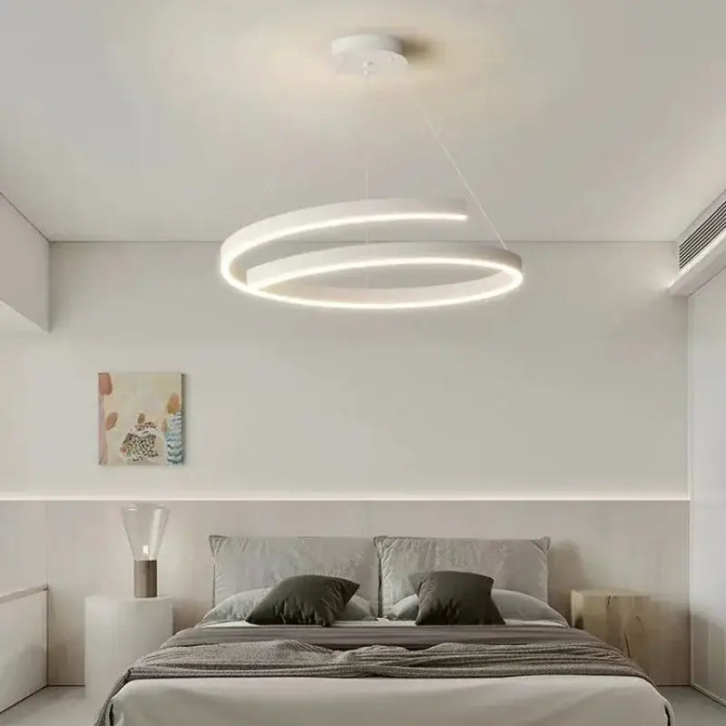 Suspension luminaire noir originale pour salle à manger moderne

