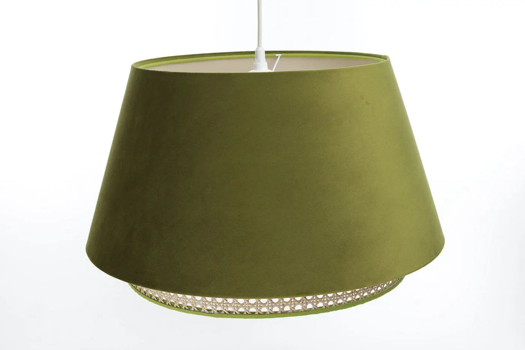Suspension Luminaire | SENSEI RATTAN (OLIVE)