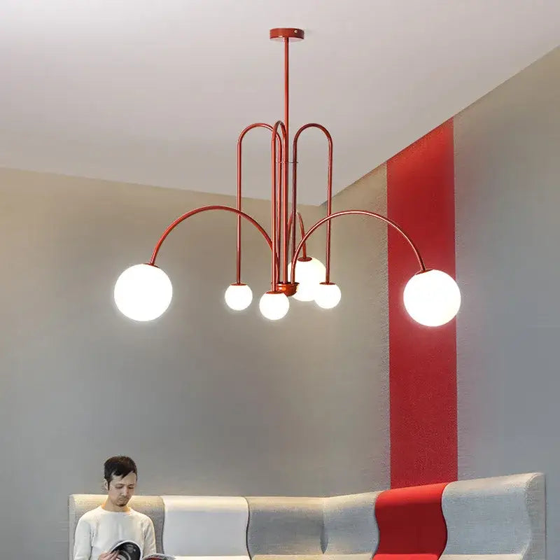 Suspension Luminaire Originale Colorée Avec De La Personnalité