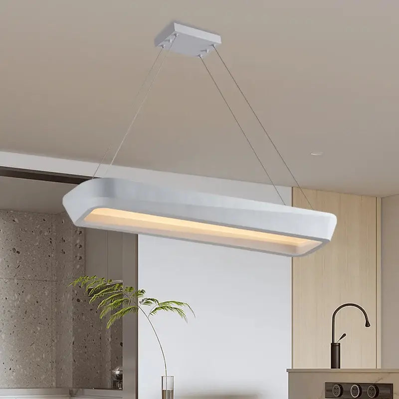 Suspension Luminaire Rectangulaire Minimaliste Rectangulaire Arrondi