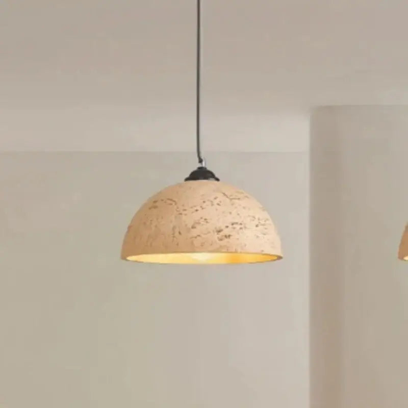 Suspension luminaire en résine design contemporain élégant