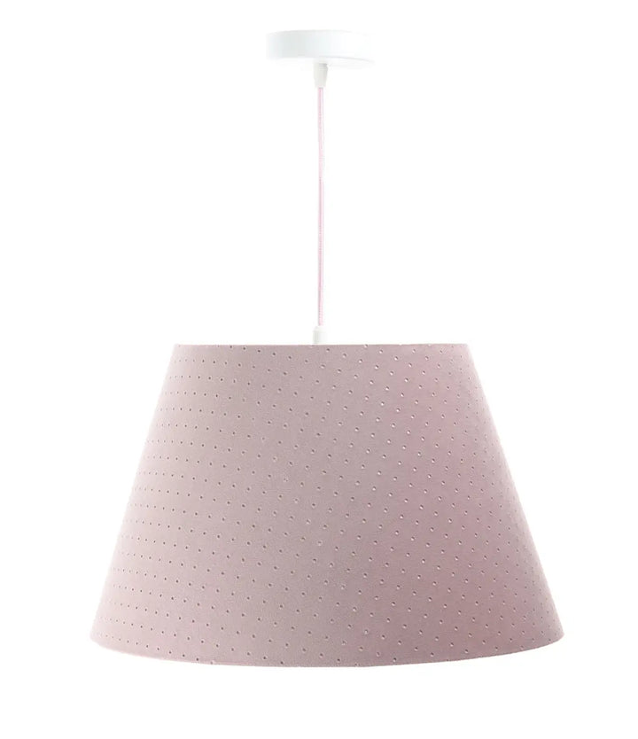 Suspension Luminaire | BELL JASMIN (Vieux Rose/Blanc)