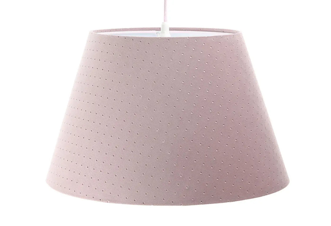 Suspension Luminaire | BELL JASMIN (Vieux Rose/Blanc)