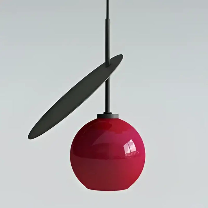 Suspension Luminaire Sphère Colorée Style Contemporain Chic