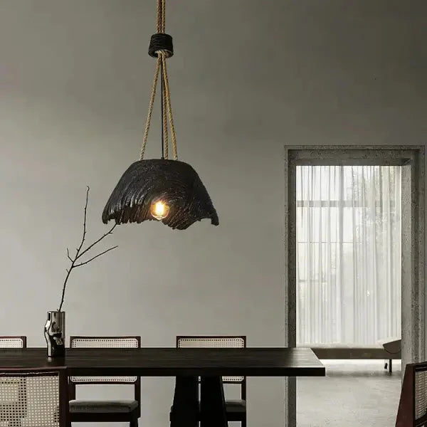 Suspension Luminaire de style rustique naturel et bohème

