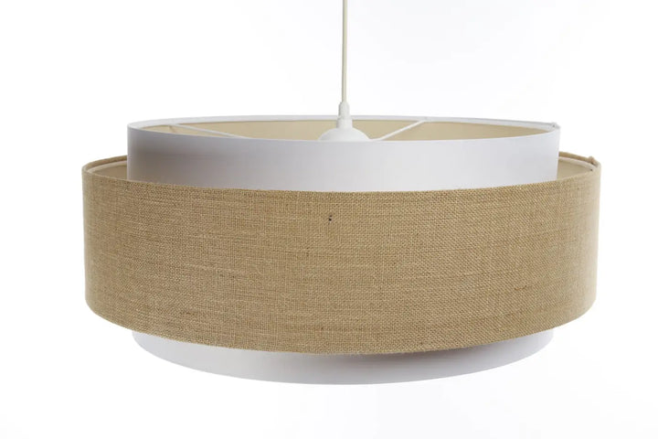 Suspension Luminaire | DOBLO CLASSIC (Blanc/Beige/Ecru)