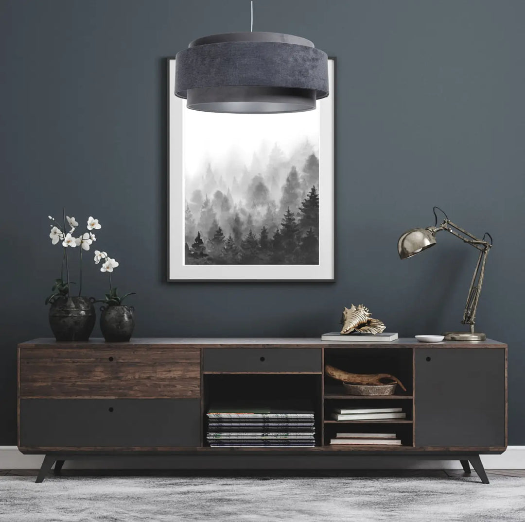 Suspension Luminaire | DOBLO CLASSIC (Graphite/Argent)
