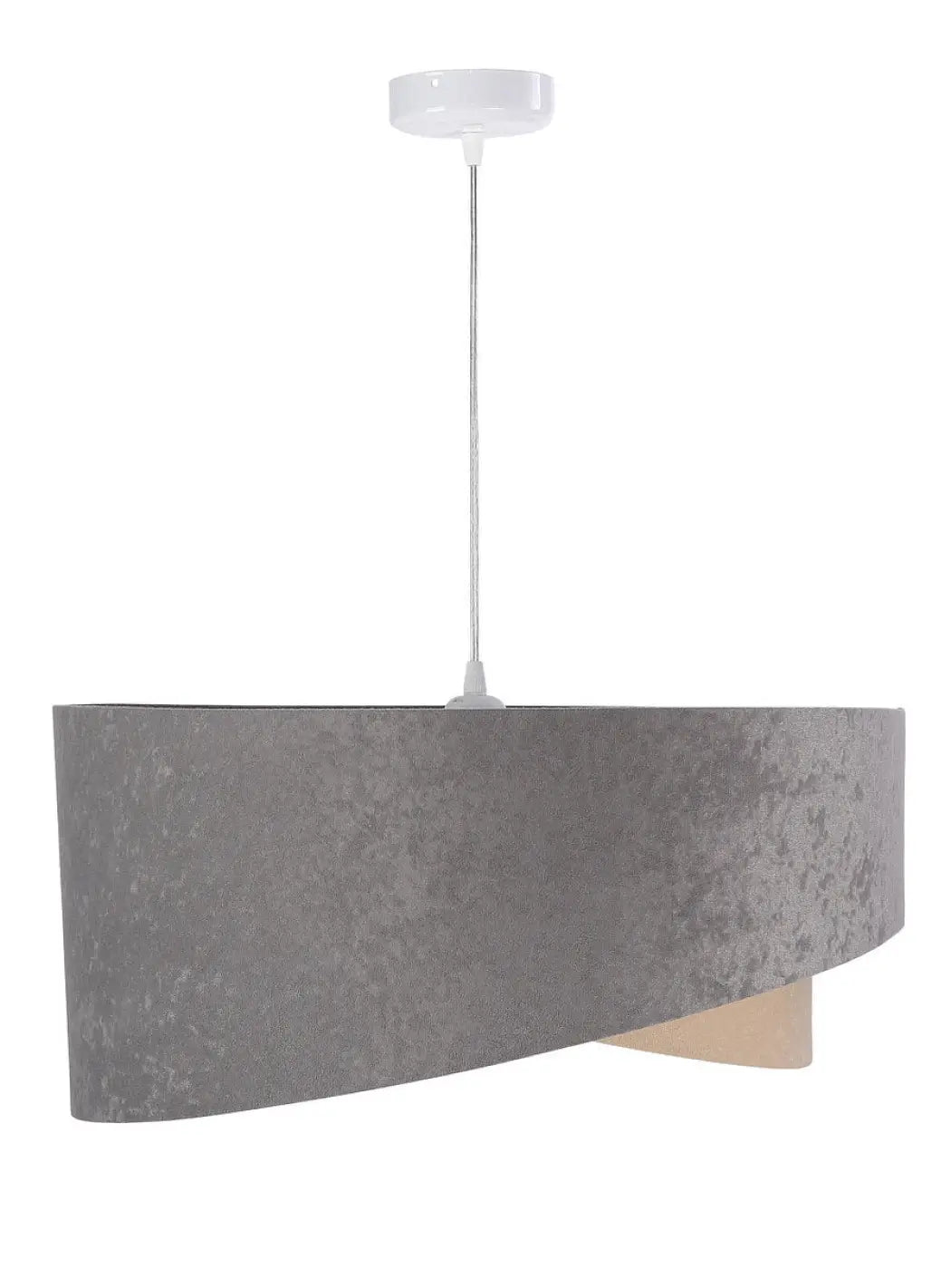 Suspension Luminaire | GALAXY VELOUR 50 cm  (Gris/Beige/Argent)