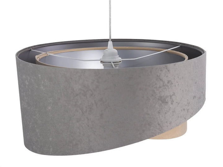 Suspension Luminaire | GALAXY VELOUR 50 cm  (Gris/Beige/Argent)