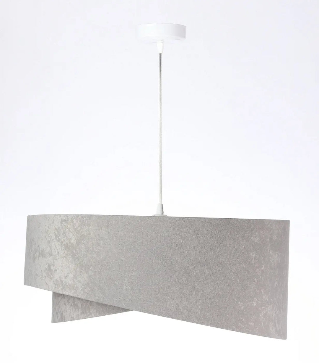 Suspension Luminaire | GALAXY VELOUR 50 cm Gris (Gris/Argent/Doré)