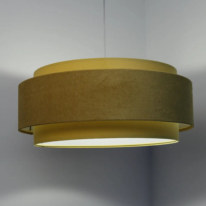 Suspension Luminaire | DOBLO CLASSIC (Jaune/Blanc)