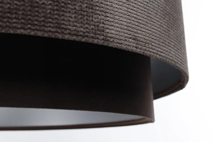 Suspension Luminaire | DOBLO CLASSIC (Marron/Argent)