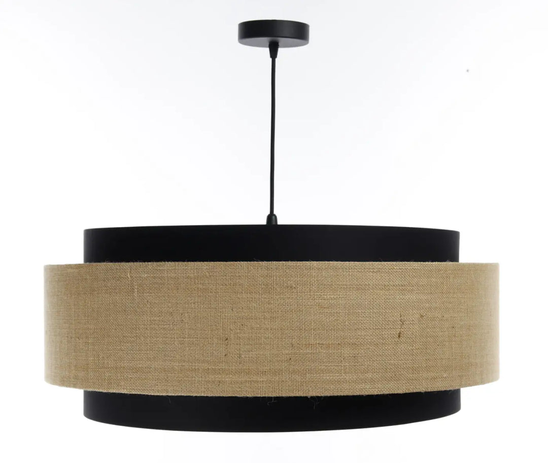 Suspension Luminaire | DOBLO CLASSIC (Noir /Beige/Ecru)