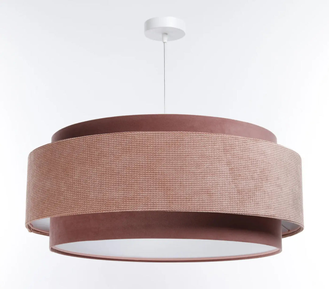 Suspension Luminaire | DOBLO CLASSIC (Rose/Blanc)