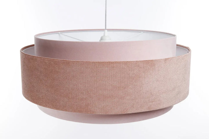 Suspension Luminaire | DOBLO CLASSIC (Rose Pâle/Blanc)