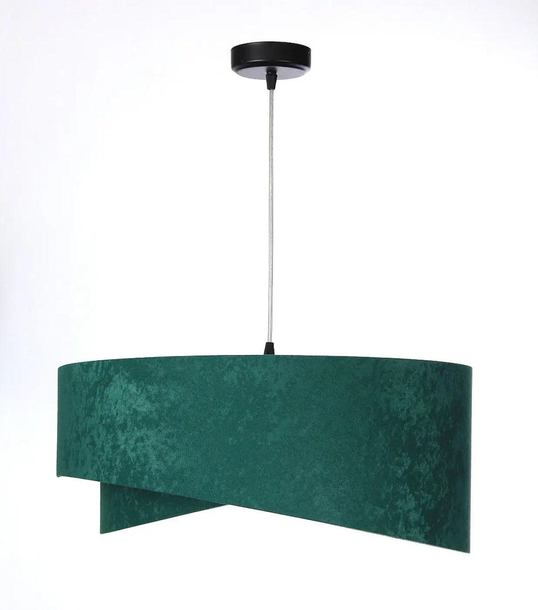 Suspension Luminaire | GALAXY VELOUR 50 cm (Vert/Argent)