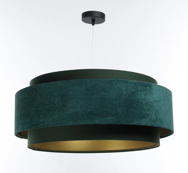 Suspension Luminaire | DOBLO CLASSIC (Vert/Doré)