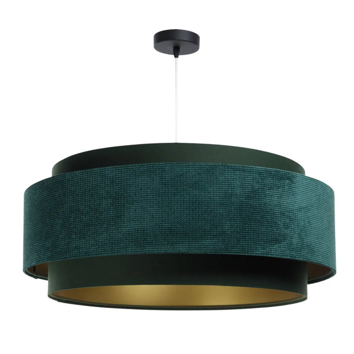 Suspension Luminaire | DOBLO CLASSIC (Vert/Doré)