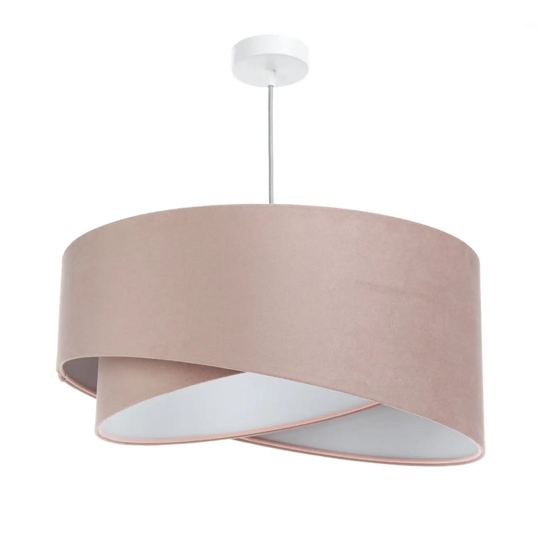 Suspension Luminaire (Vieux Rose/Gris Clair)