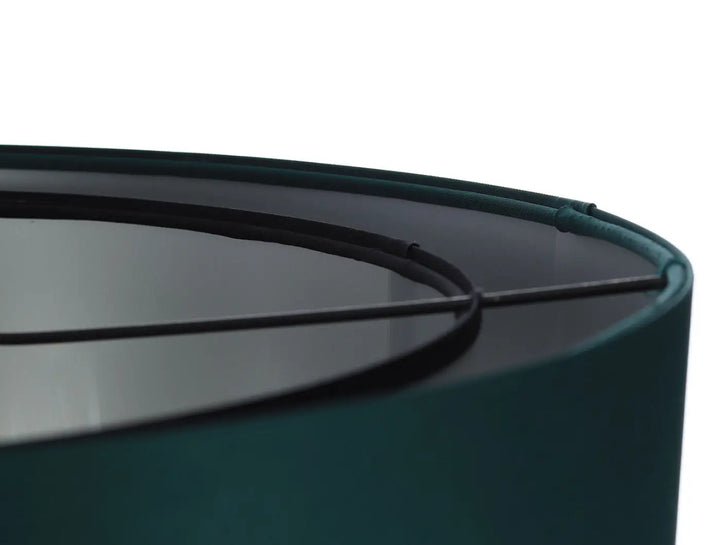 Suspension Luminaire | Duo (Vert Foncé/Argent)