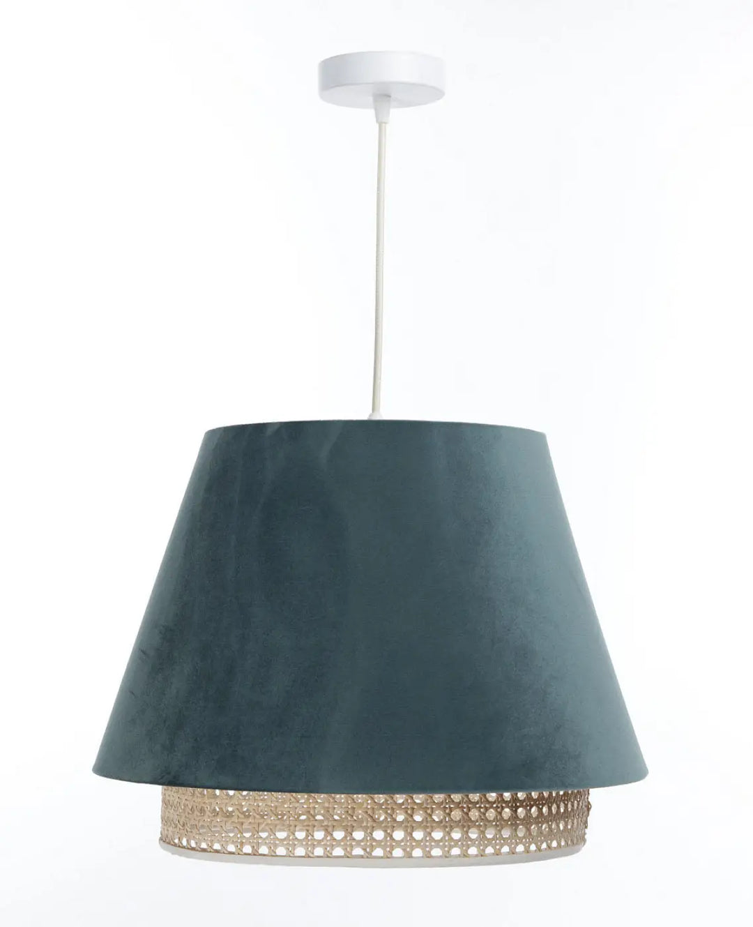 Suspension Luminaire | SENSEI RATTAN (VERT)