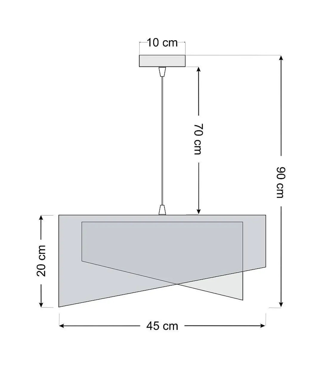 Suspension Luminaire | GALAXY AURIC (Vert)