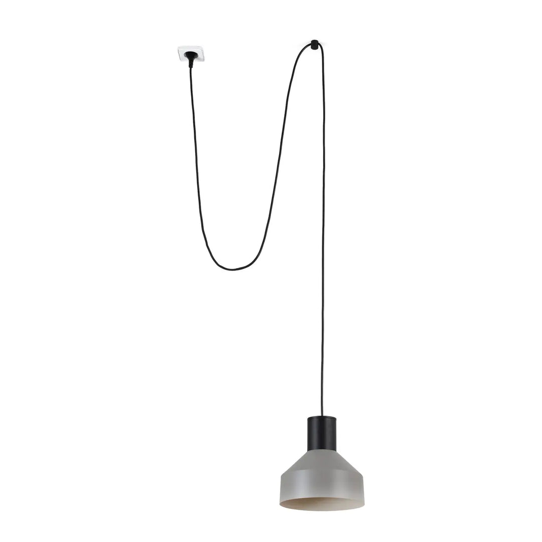 Suspension Kombo 20 cm grise avec fiche de Faro Barcelona
